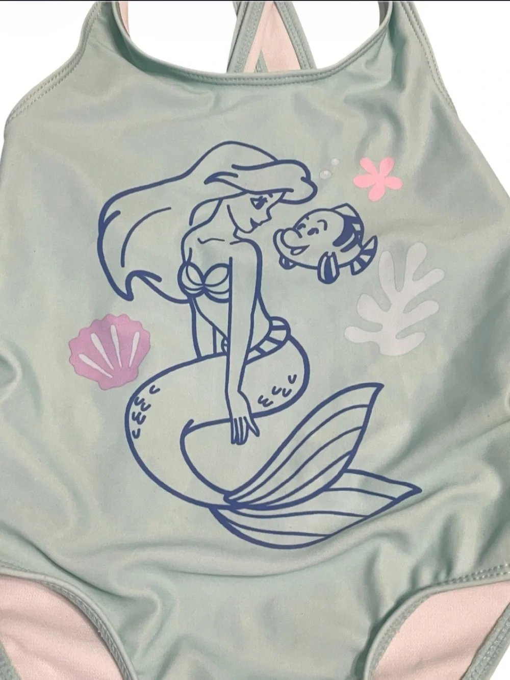 Disney Princess Ariel Girls Swimsuit One piece